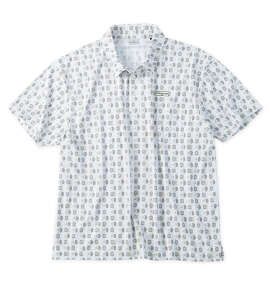 SY32 by SWEET YEARS グラフィック半袖ポロシャツ ホワイト