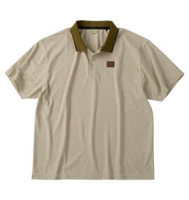 SY32 by SWEET YEARS ジャガード半袖ポロシャツ ベージュ