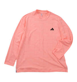 adidas golf CLIMACOOL TWISTKNITジャガードモックネック長袖シャツ フローズンターボ
