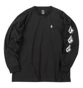 VOLCOM TRUE TO THIS長袖Tシャツ ブラック