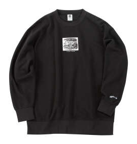 ELEMENT W KNIT DIGITクルースウェット ブラック
