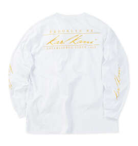 KARL KANI 天竺長袖Tシャツ ホワイト