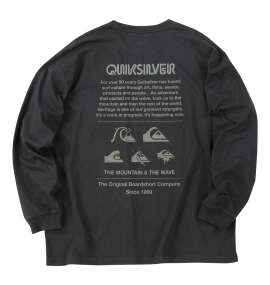 Quiksilver DNA POCKET長袖Tシャツ ブラック