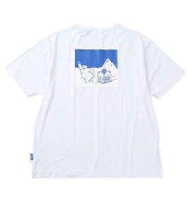 ヒヤロン×OUTDOOR PRODUCTS 接触冷感半袖Tシャツ ホワイト