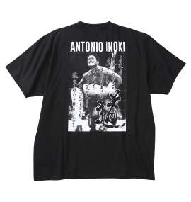 INOKI ISM アントニオ猪木天竺半袖Tシャツ ブラック