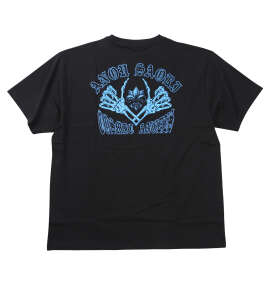 STARDOM 安納サオリ絶対不屈彼女半袖Tシャツ ブラック
