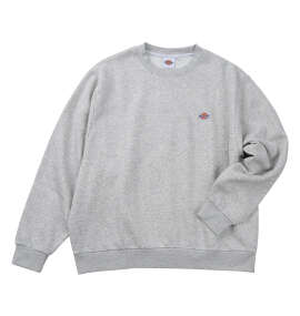 DICKIES エンブロイダリーロゴクルースウェット ヘザーグレー