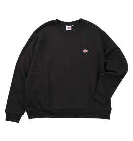 DICKIES エンブロイダリーロゴクルースウェット ブラック