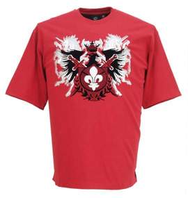 KNOCK OUT 半袖Tシャツ レッド