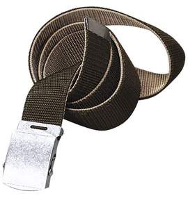 MANCHES リバーシブルGIベルト カーキ×ベージュ