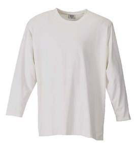 MANCHES ロングＴシャツ ホワイト