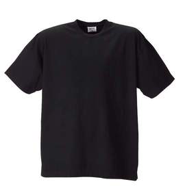 MANCHES クルーＴシャツ（半袖） ブラック
