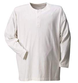 MANCHES ヘンリーTシャツ ホワイト