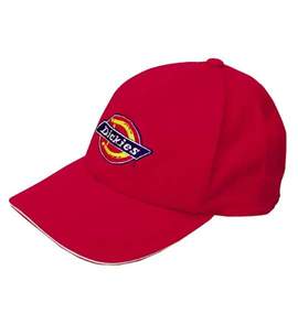 DICKIES ツイルキャップ レッド