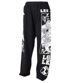 LEGLOCK LEGLOCK スウェットパンツ ブラック