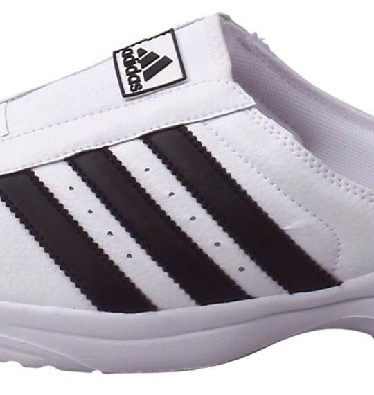 adidas クロッグ ホワイト×ブラック