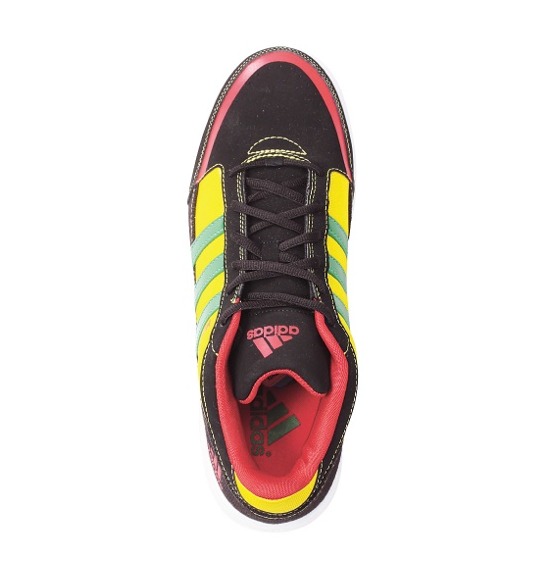 adidas スニーカー ブラック×イエロー