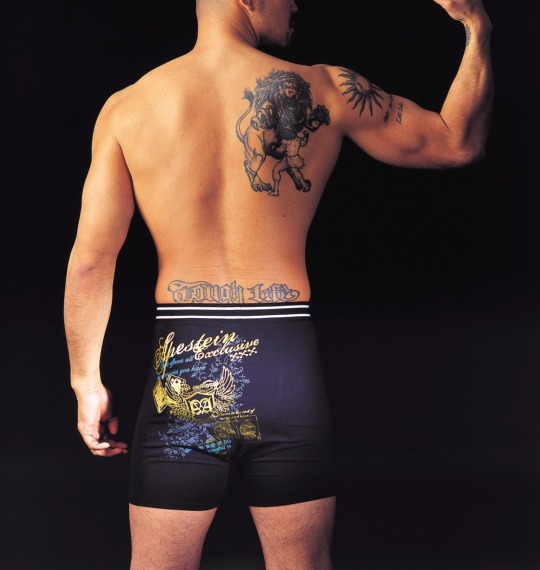 APESTEIN ニットトランクス ブラック(トランプ柄)