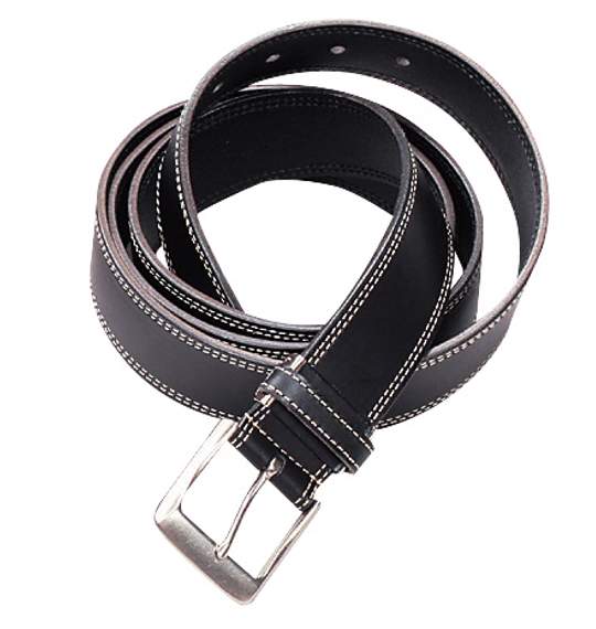  ベルト(ステッチ入り) ブラック