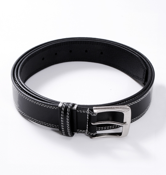  ベルト(ステッチ入り) ブラック
