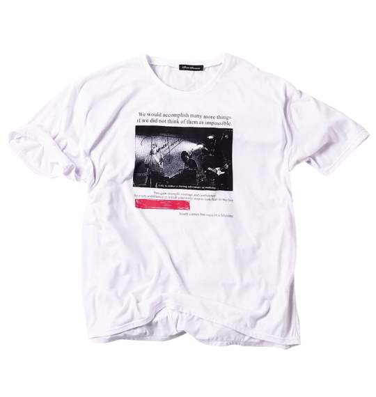 Armee Francaise テーラードジャケット+Tシャツ ブラック×ホワイト