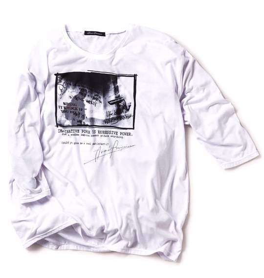 Armee Francaise ベスト+七分袖Tシャツ ブラック×ホワイト