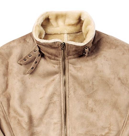 KANSAI JEANS スエードジャケット ベージュ