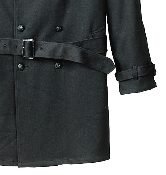 Pincponc ポンチトレンチコート ブラック