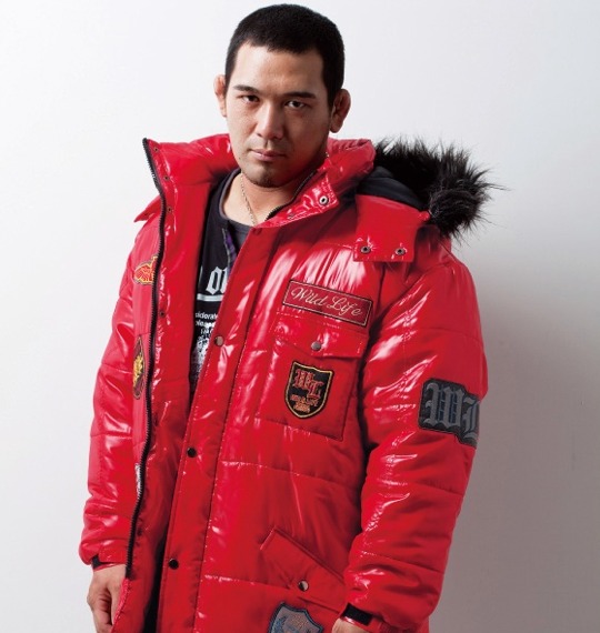 WILD LIFE シレ中綿ジャケット レッド