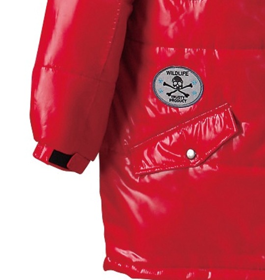 WILD LIFE シレ中綿ジャケット レッド