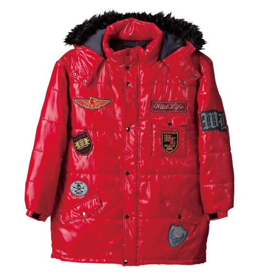 WILD LIFE シレ中綿ジャケット レッド