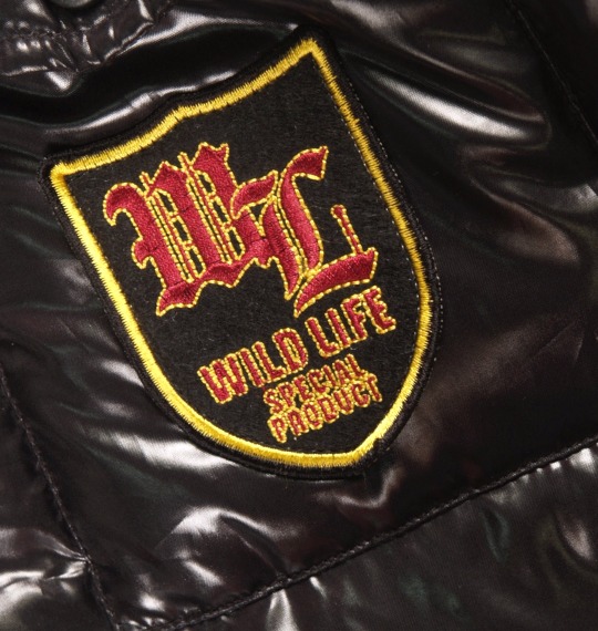 WILD LIFE シレ中綿ジャケット ブラック