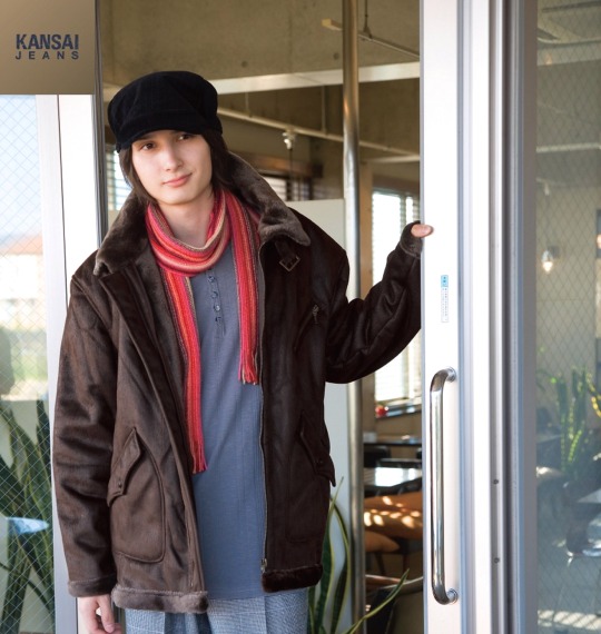 KANSAI JEANS スエードジャケット ブラウン