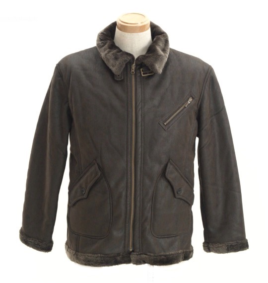 KANSAI JEANS スエードジャケット ブラウン