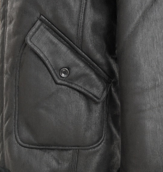 KANSAI JEANS スエードジャケット ブラック