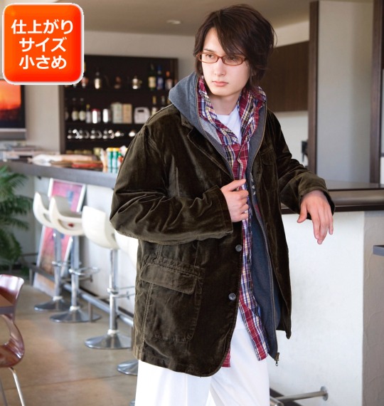 KANSAI JEANS テーラードジャケット カーキ