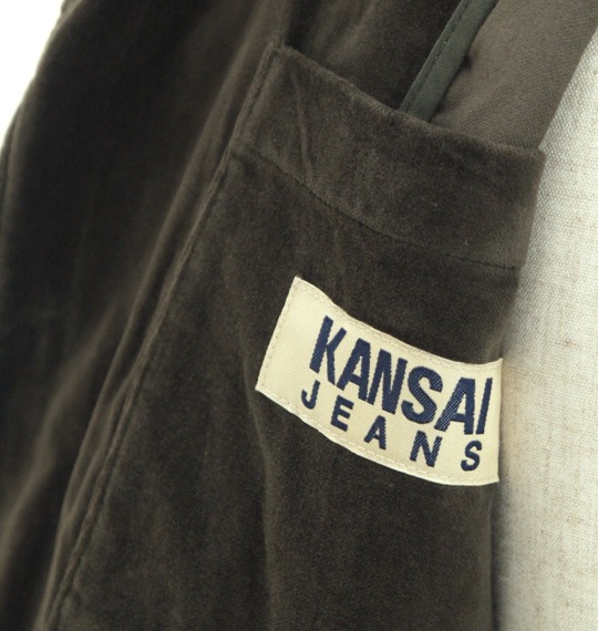 KANSAI JEANS テーラードジャケット カーキ