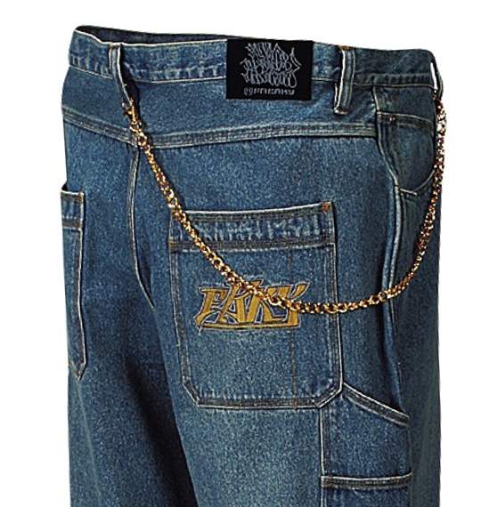 FREAKY ペインターパンツ ブリーチ