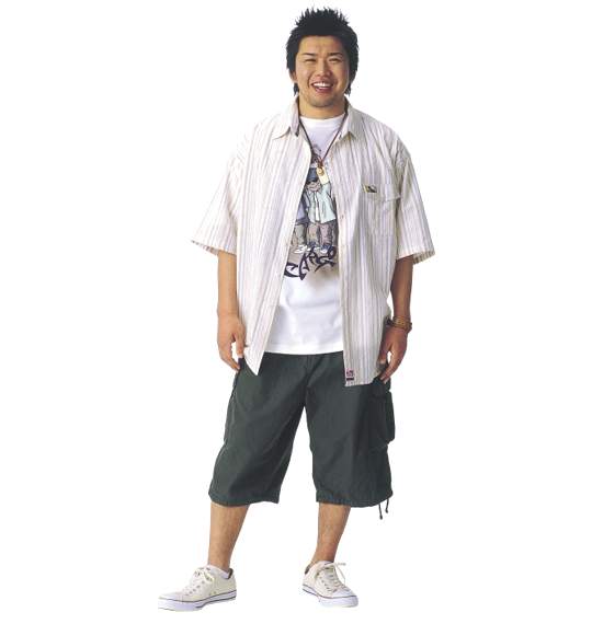 OSHKOSH カーゴハーフパンツ カーキグリーン