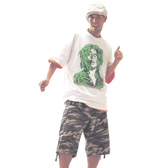 OSHKOSH カーゴハーフパンツ 迷彩柄