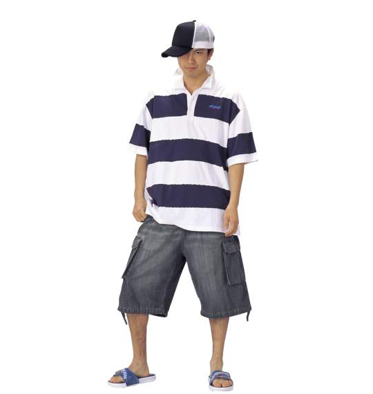 OSHKOSH カーゴハーフパンツ ブラック