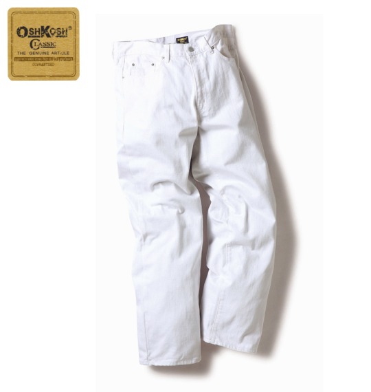 OSHKOSH デニムパンツ ホワイト