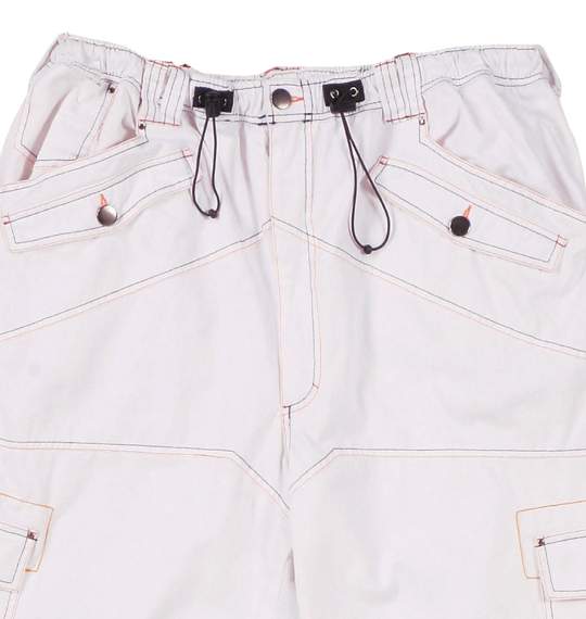 MANCHES イージーカーゴパンツ ホワイト