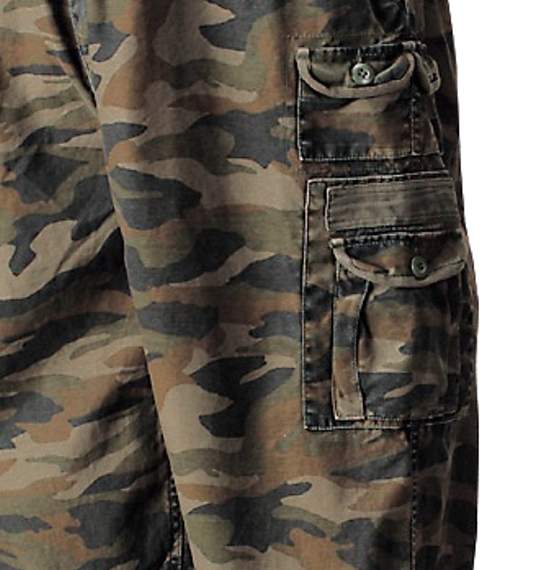 OSHKOSH カーゴハーフパンツ カーキ(迷彩柄)