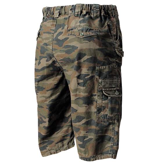 OSHKOSH カーゴハーフパンツ カーキ(迷彩柄)