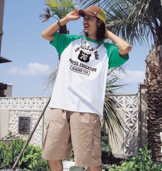 OSHKOSH カーゴハーフパンツ サンドベージュ