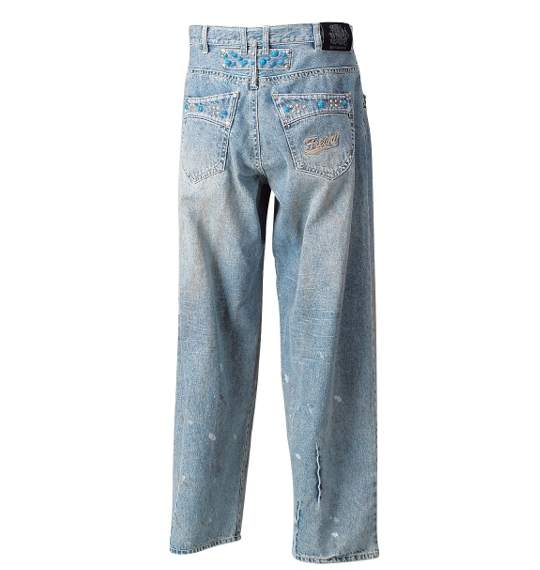 FREAKY デニムパンツ ブリーチ