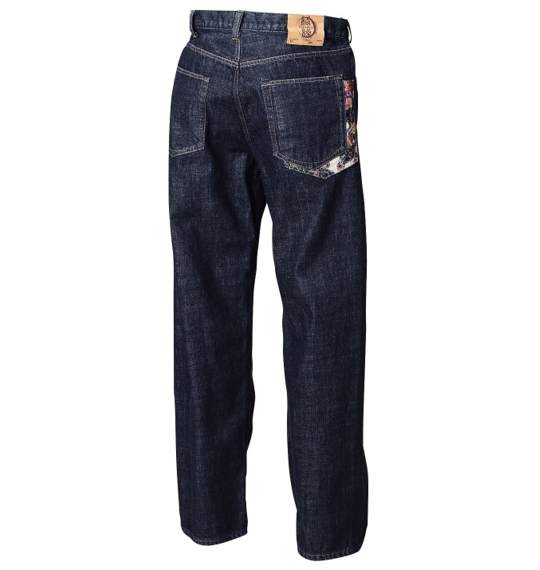 KARAKURI デニムパンツ ネイビー