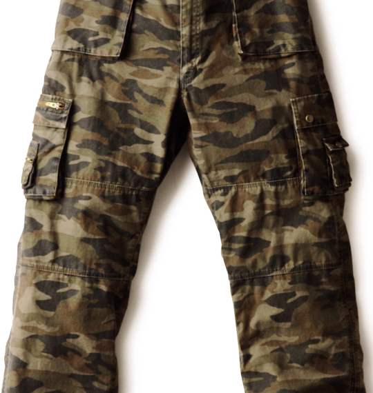 OSHKOSH カーゴパンツ カーキ(迷彩柄)