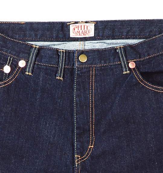 PHIL SMART デニムパンツ ネイビー